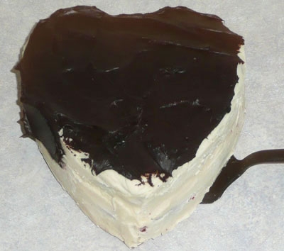 торт в шоколаді