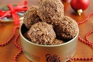 Шоколадні тістечка з вафель