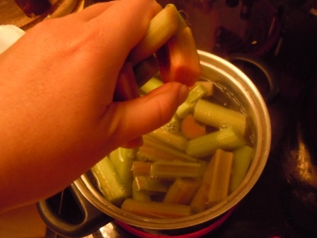 Варимо ревінь