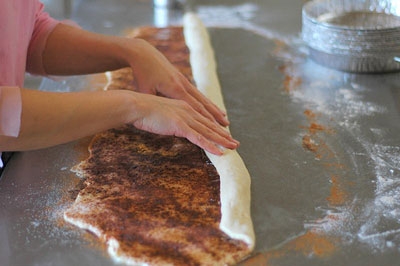 рулет з тіста з корицею