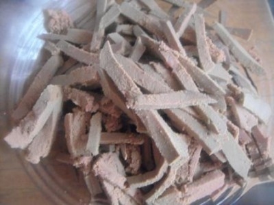 печінка нарізана соломкою