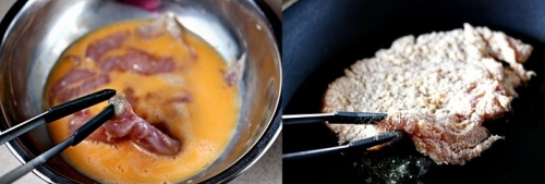 Обсмажуємо курячі грудки