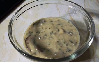 пісна грибна підливка