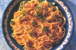 Карбонара з фрикадельками