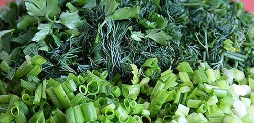 зелень для супу