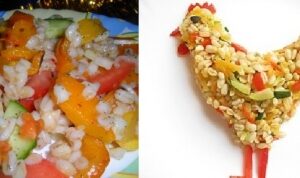 Перловка з овочами