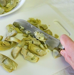 подрібнюємо артишоки