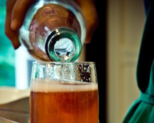 шампанське в чаї