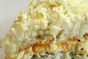 Салат "Мельник"