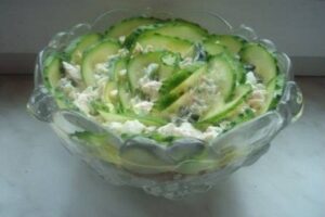 Салат "Зелена троянда"