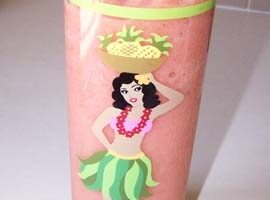 Молочний коктейль з фруктами