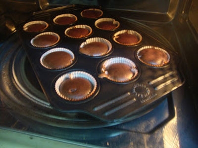 кекси в мікрохвильовці