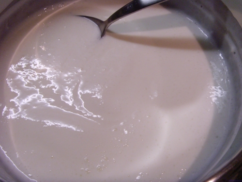 кефір із содою, погашеної в оцті