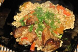 Перловка в горщику