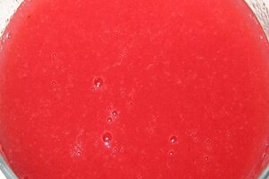 Малиновий кисіль без грудочок