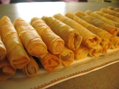 Обсмажуємо трубочки