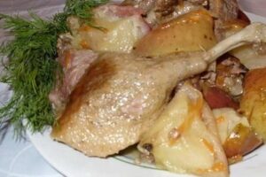 Тушкована качка