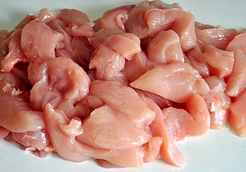 філе куряче нарезаное