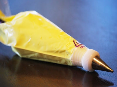 збитий білок в мішку