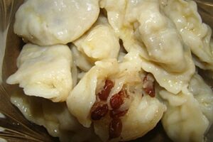 Вареники з яблуками