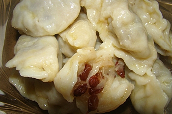 вареники з яблуками