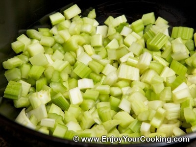 кубиками селеру