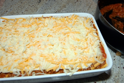 сформована лазанья