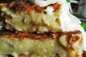 Пиріг «Картопляна бабка»