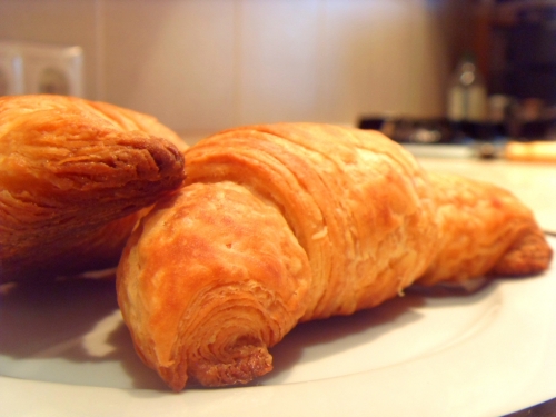 хрусткі круасани з сиром