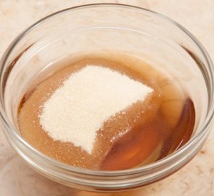 додаємо в суміш желатин