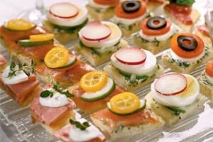 Овочеві канапе