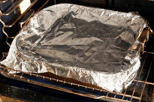 м'ясо під фольгою