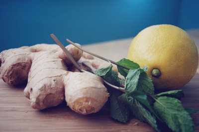 інгредієнти для вітамінного чаю