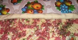 формуємо м'ясну спіральку