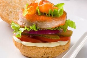 Фішбургера з сьомгою