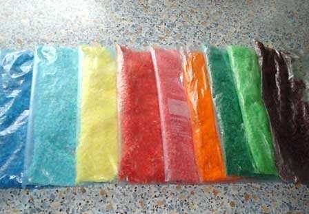 різнобарвна кокосова стружка