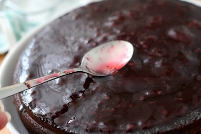 корж Змащуємо желе