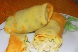 Млинці з куркою