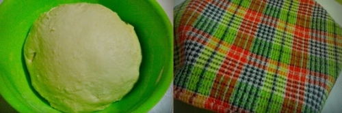 Тісто вимішуємо і даємо відпочити