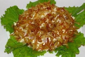 Червоно-білий салат