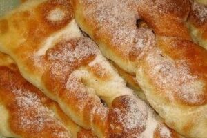 Пампушки-вертушки на кефірі