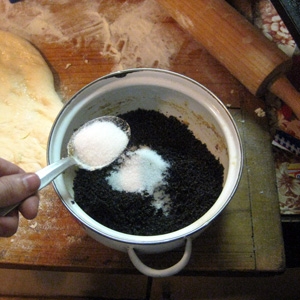 мак з цукром