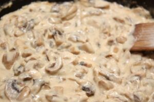 Соус з печериць