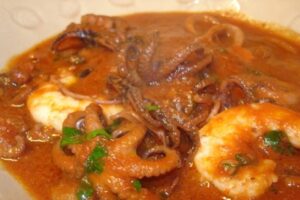 Суп з восьминогами