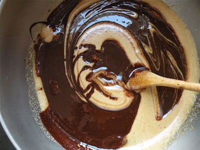 суміш з шоколаду і яєць