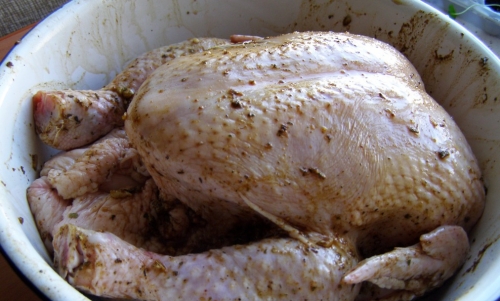 маринуємо курку в соєвому соусі