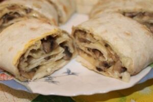 Оселедець в лаваші