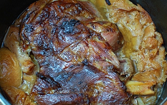 баранина з айвою