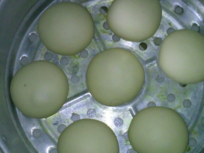 булочки в пароварці