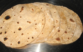 Бхатури індійські коржики